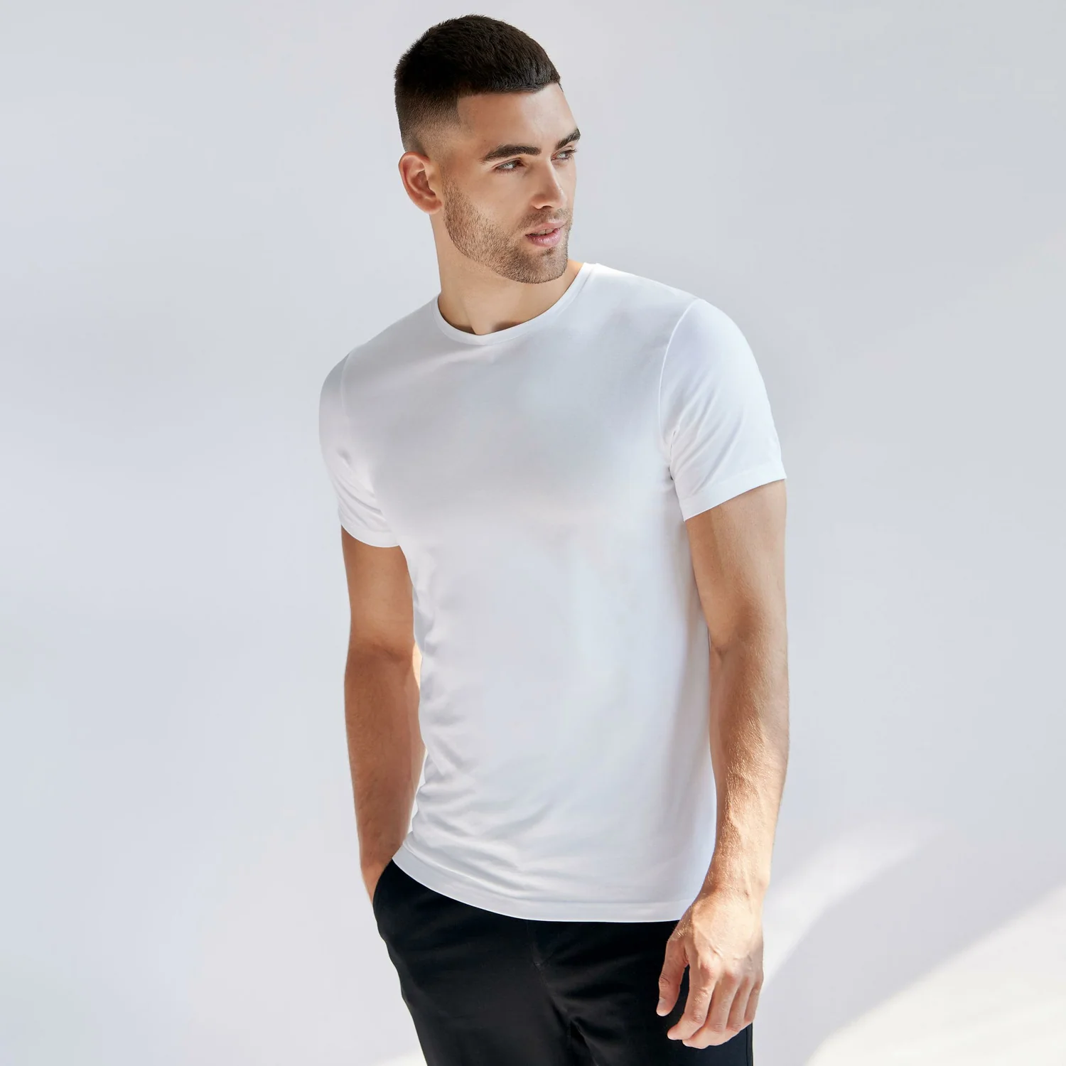 BLACK 2 PACK CREWNECK T-SHIRT - Image 4