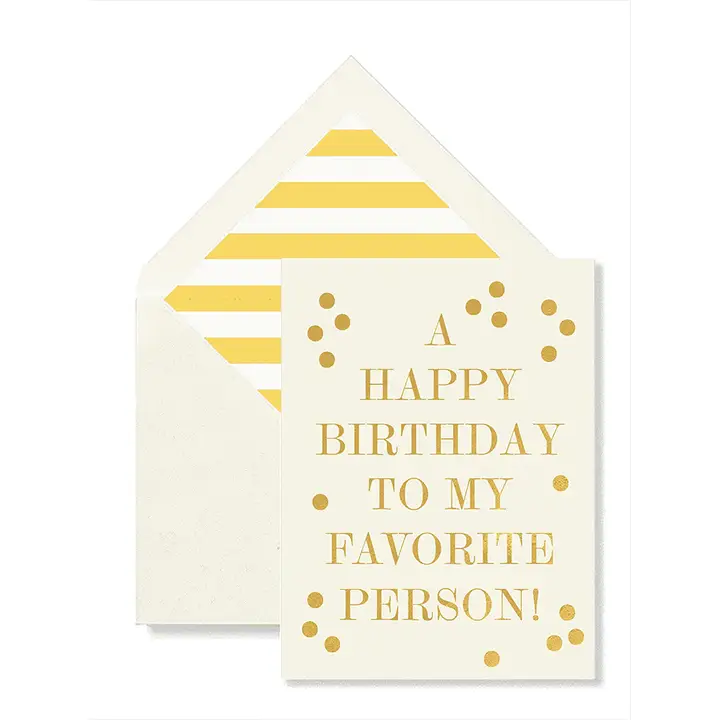 A HAPPY BIRTHDAY CARD