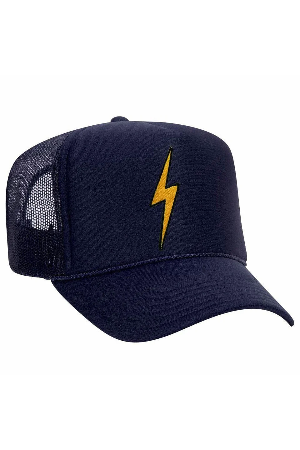 AVIATOR NATION BOLT TRUCKER HAT - NAVY