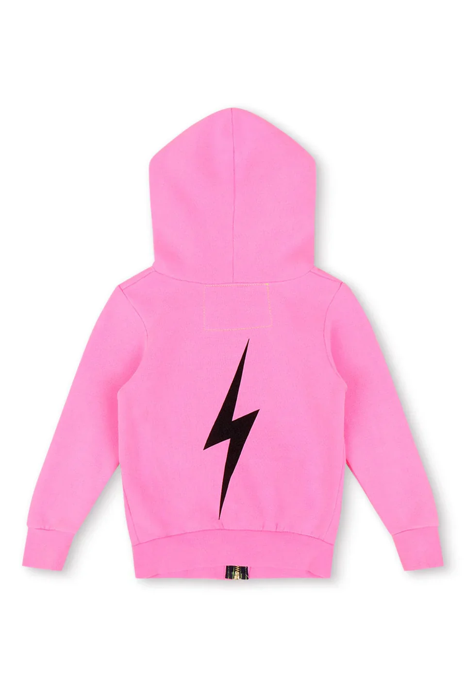 AVIATOR NATION GIRLS BOLT ZIP HOODIE - NEON PINK - Image 2