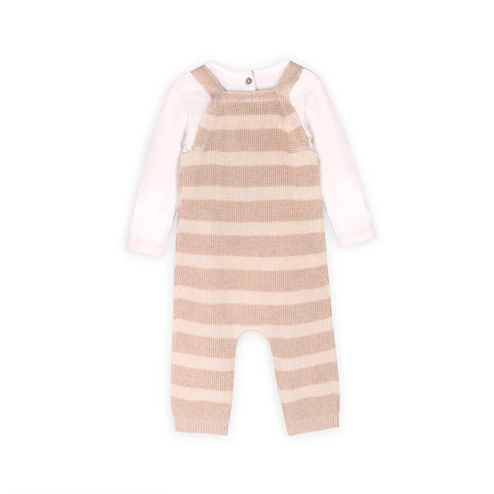 BABY TRUCKS EMBROIDERED OVERALL SET - Image 2
