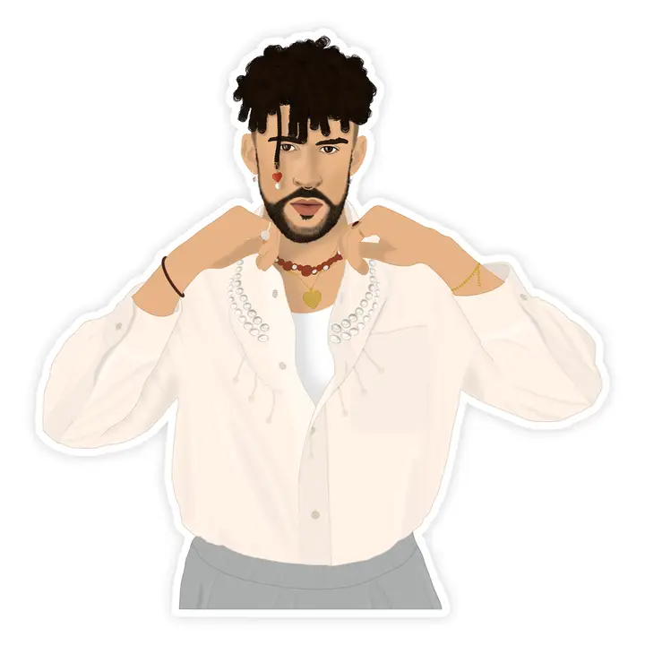 BAD BUNNY STICKER