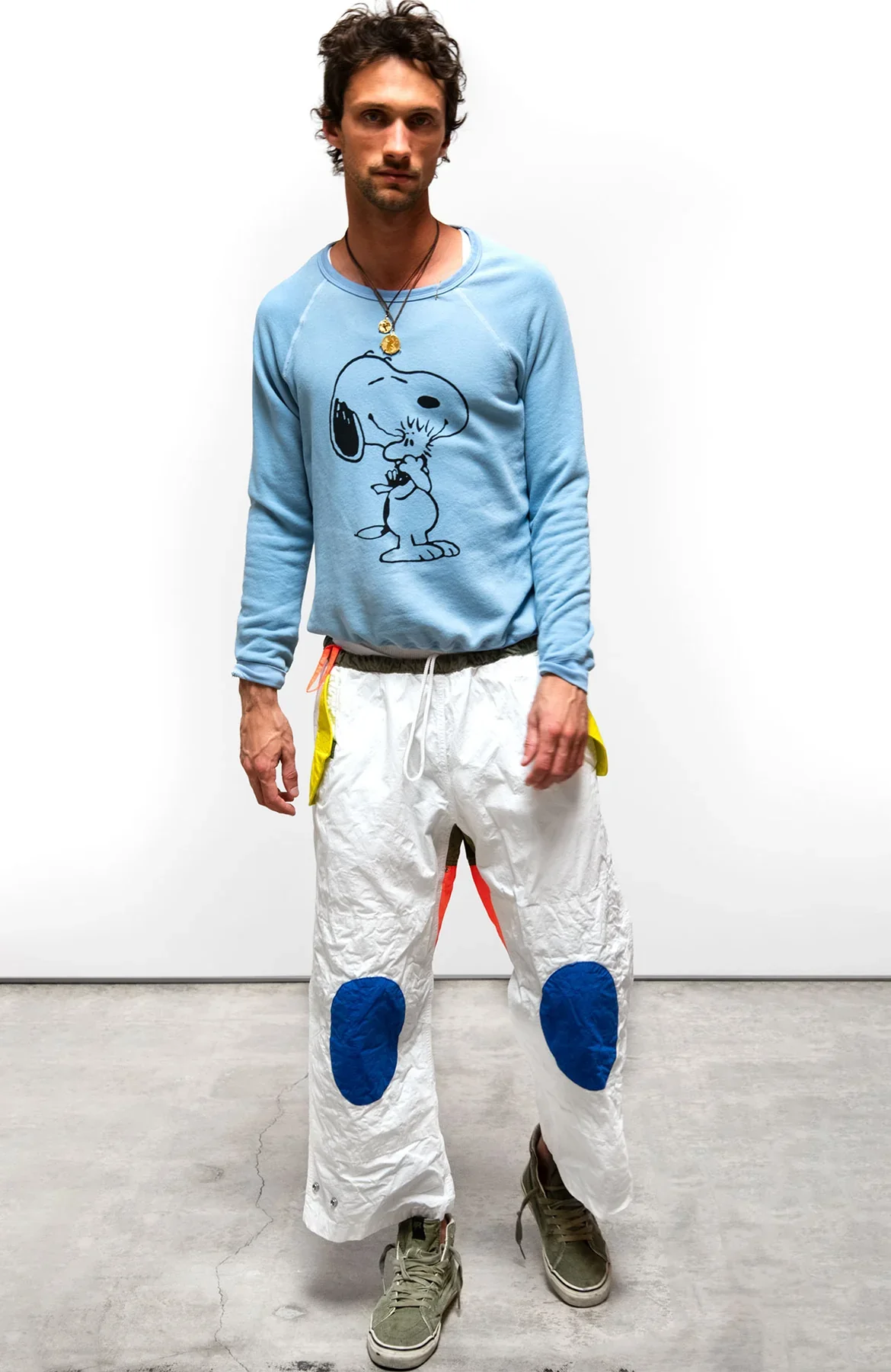 BASICGOODNESS SCHULZ SUPERVINTAGE YUMM RAGLAN- SNOOPY BLUE - Image 2