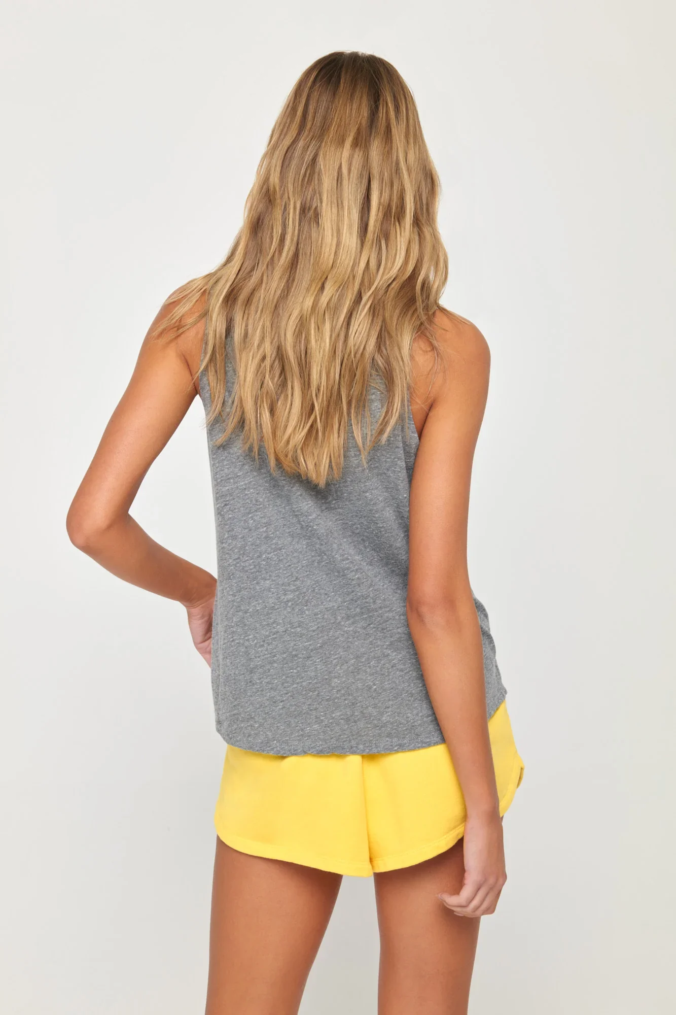 BE KIND HEATHER GREY MUSCLE TANK - Image 3