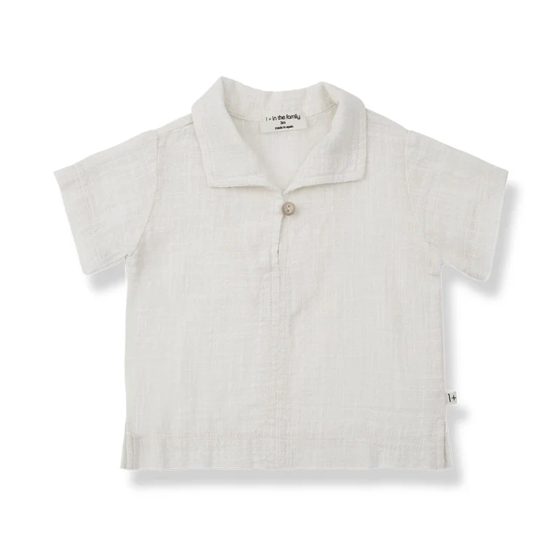 BENET OFF-WHITE COLLARD SHIRT