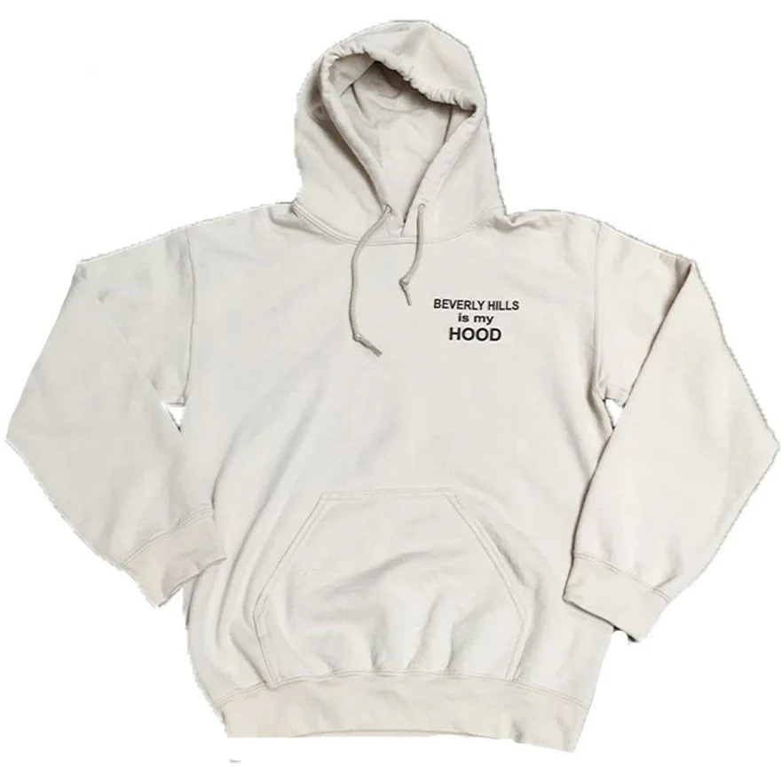 BEVERLY HILLS IS MY HOOD MENS HOODIE