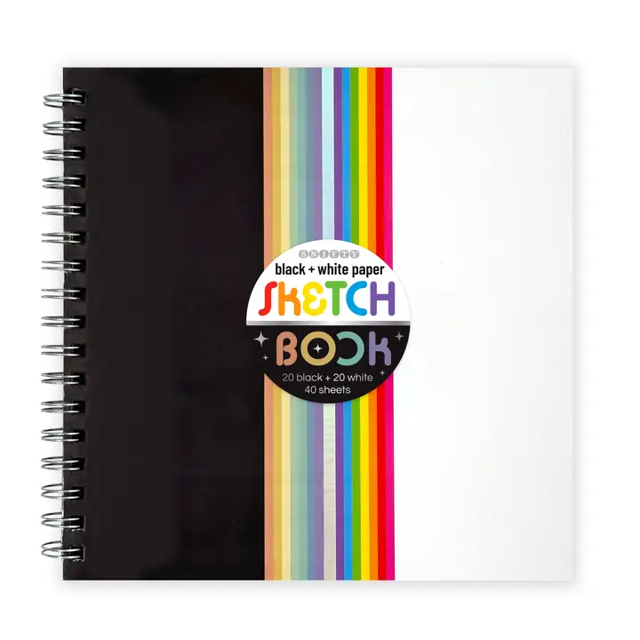 BLACK AND WHITE SKETCHBOOK