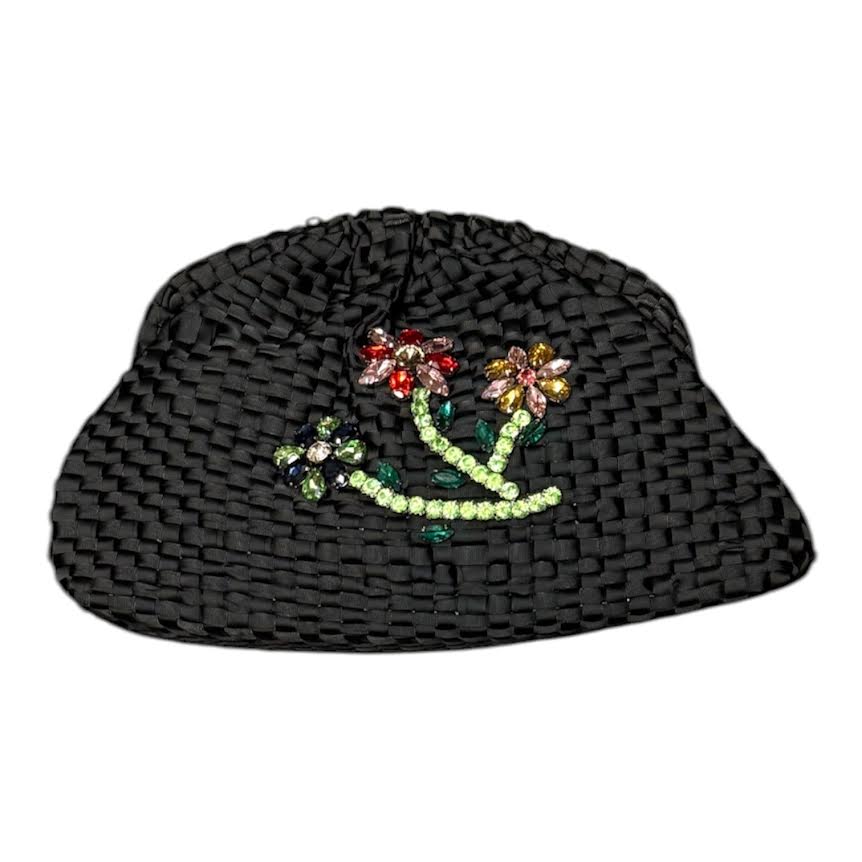 BLACK PETALINE GAME BAG