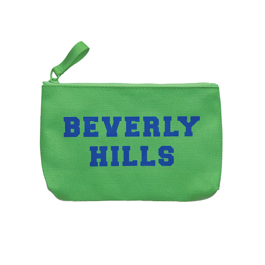 BLUE BEVERLY HILLS POUCH