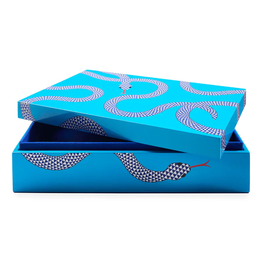 BLUE EDEN LARGE LACQUER BOX - Image 2
