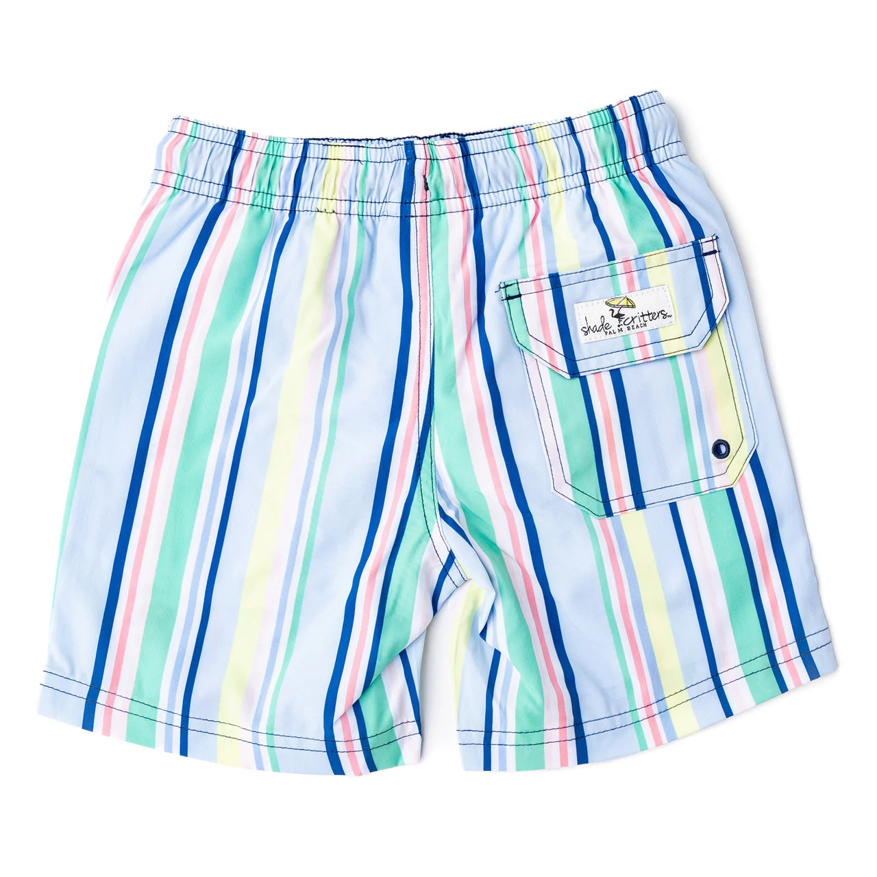 BOYS BEACH STRIPE SWIM TRUNKS - Image 2
