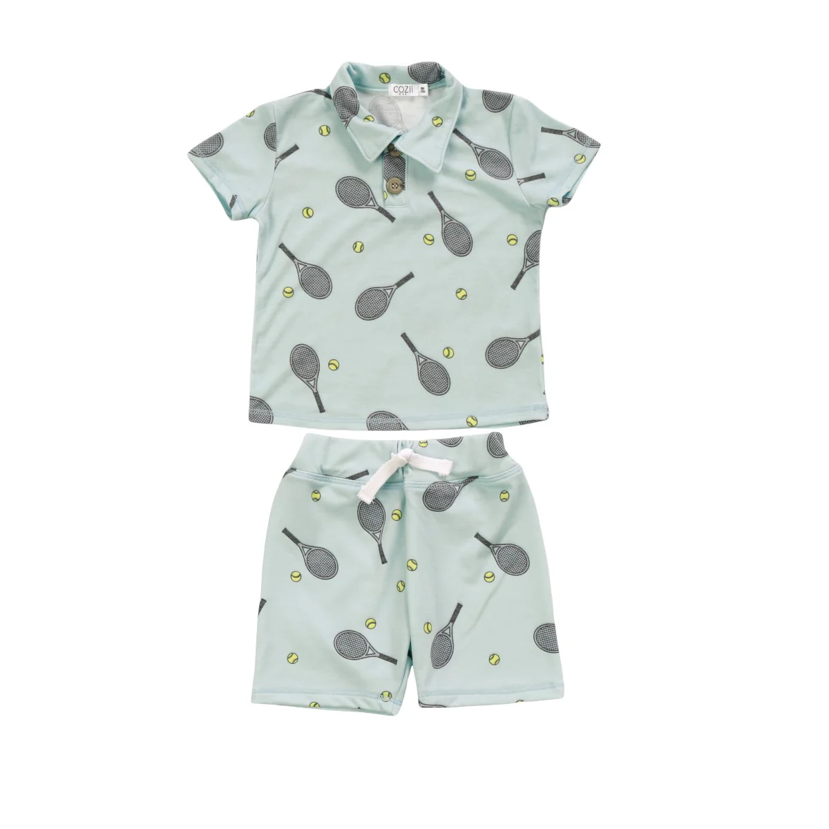 BOYS POLO TENNIS SHORT SET