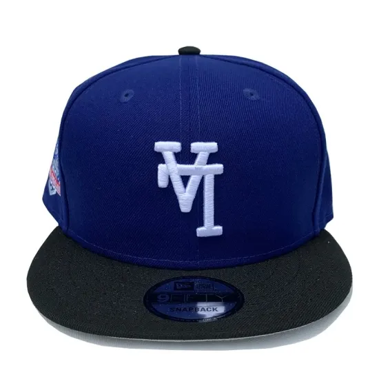NEW ERA 9FIFTY UPSIDE DOWN LOS ANGELES DODGERS - D.ROYAL BLACK