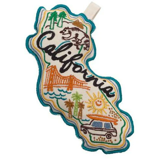 CALIFORNIA WISH YOU WERE HERE DOG TOY