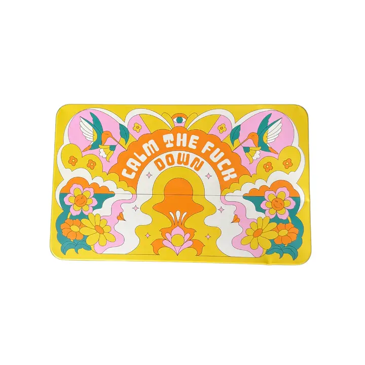 CALM THE FUCK DOWN BATH BOMB TIN BOX