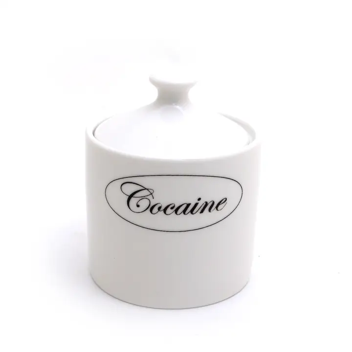 COCAINE SUGAR JAR
