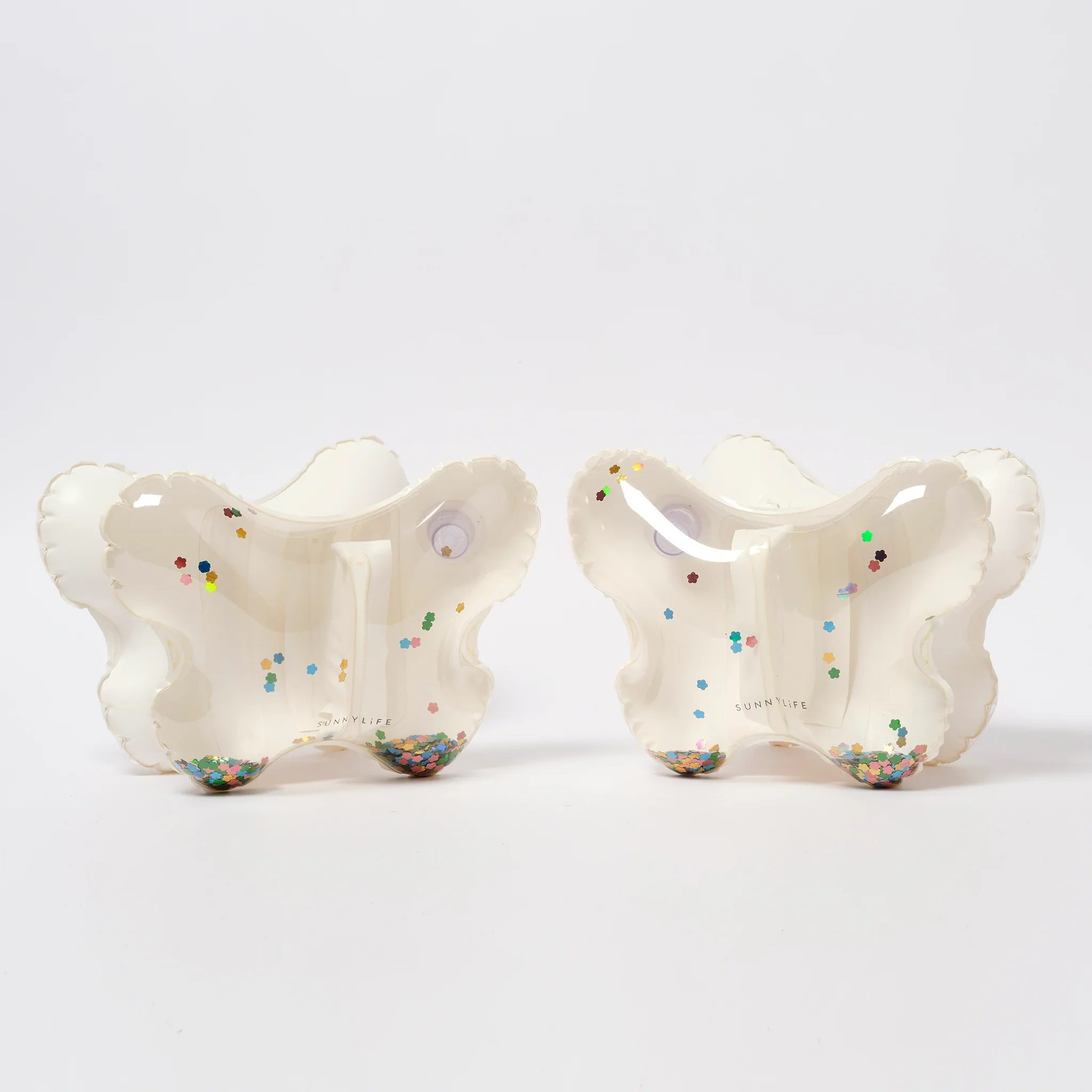 COTTON CANDY GLITTER INFLATABLE ARM BANDS - Image 2