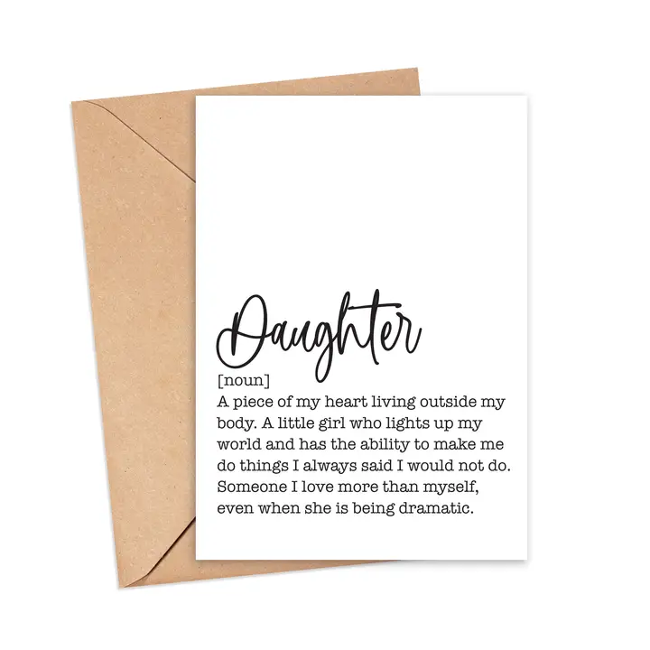 DEFINITION DAUGHTER CARD
