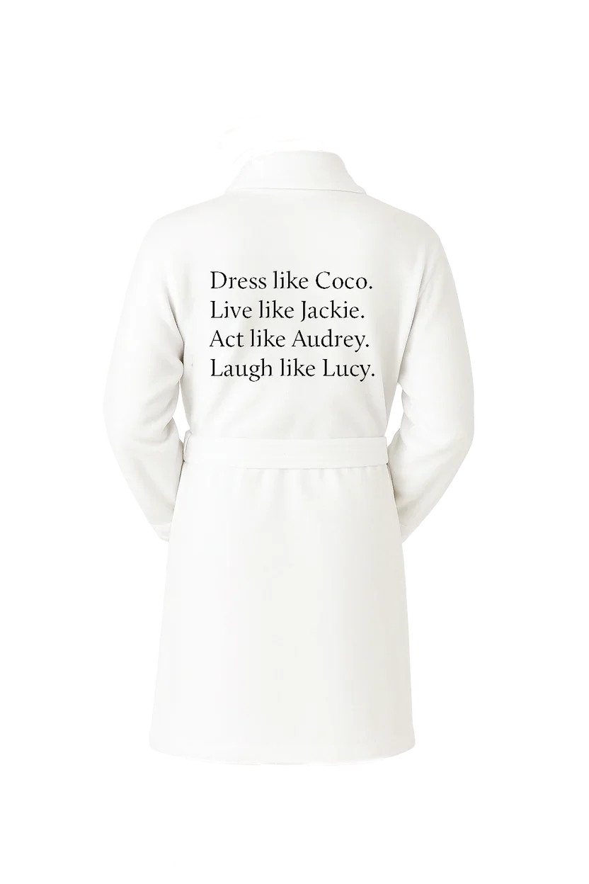 DRESS LIKE COCO PLUSH ROBE