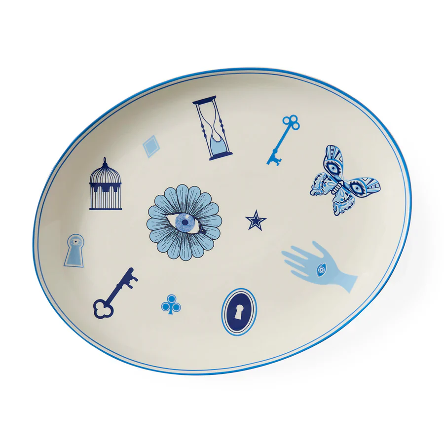 DRUGGIST SERVING PLATTER
