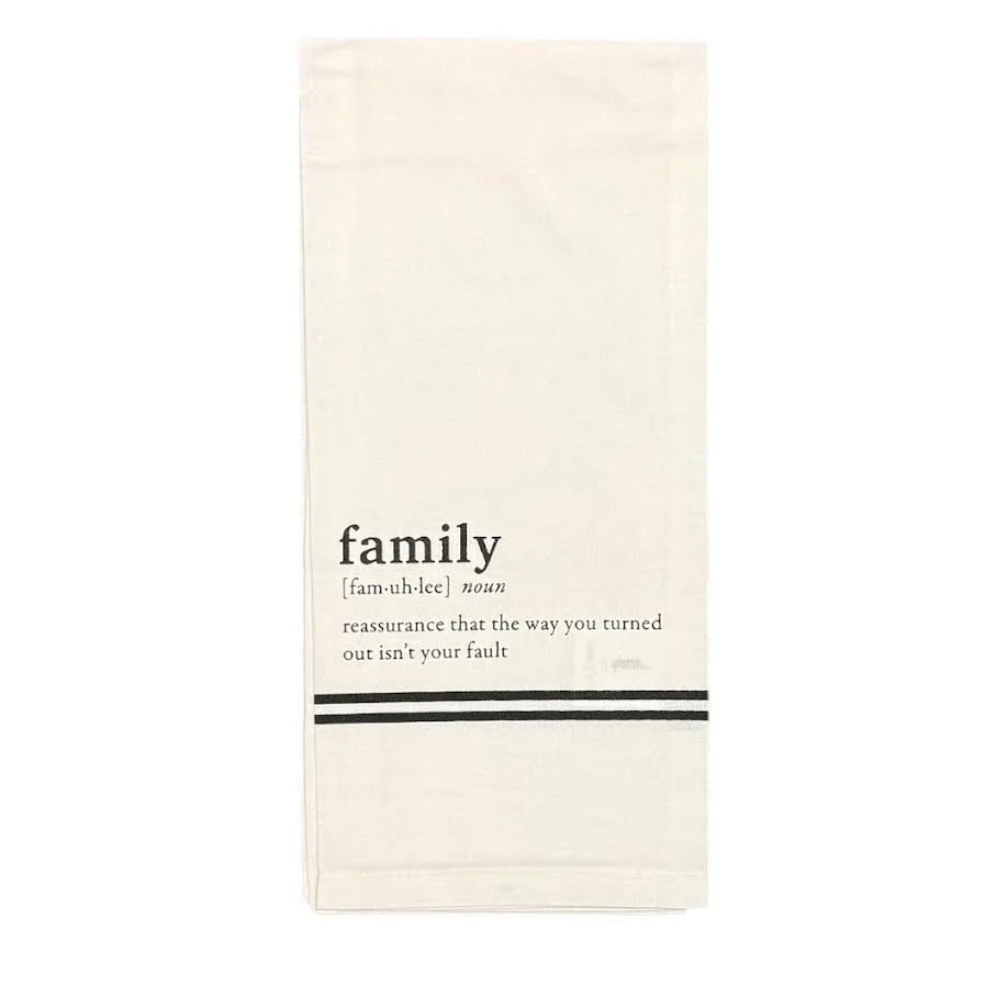 FAMILY DISH TOWEL