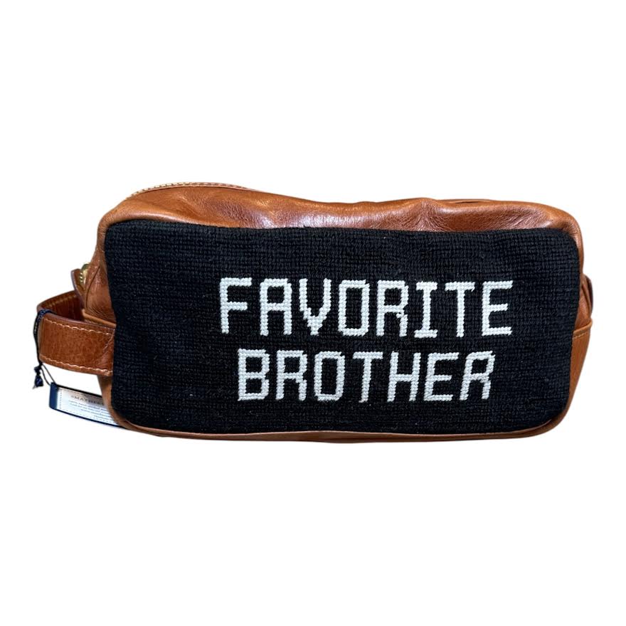 FAVORITE BROTHER TOILETRY BAG