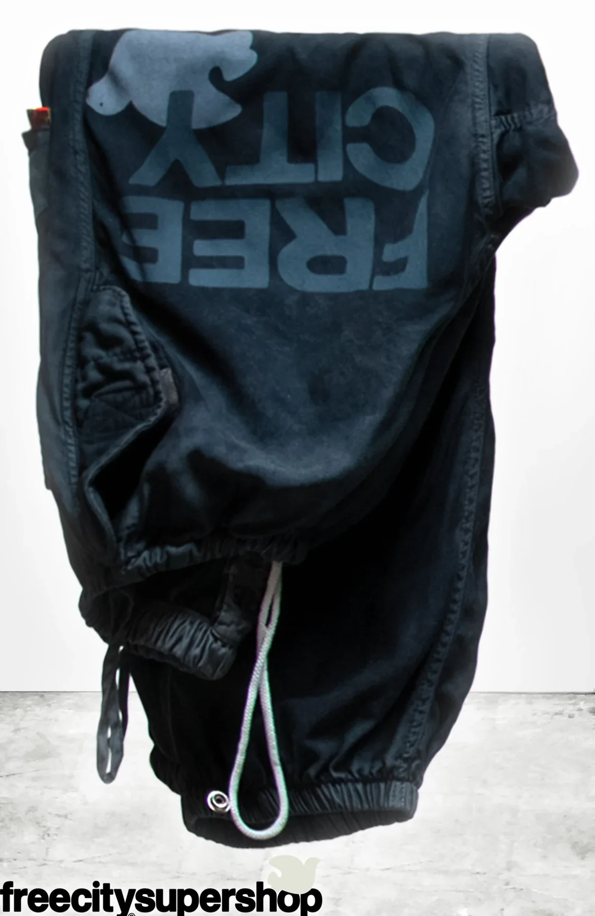 FREECITY FLAP/SNAP MATTE/SATIN AIRJUMP PANT- MOONSHADOW