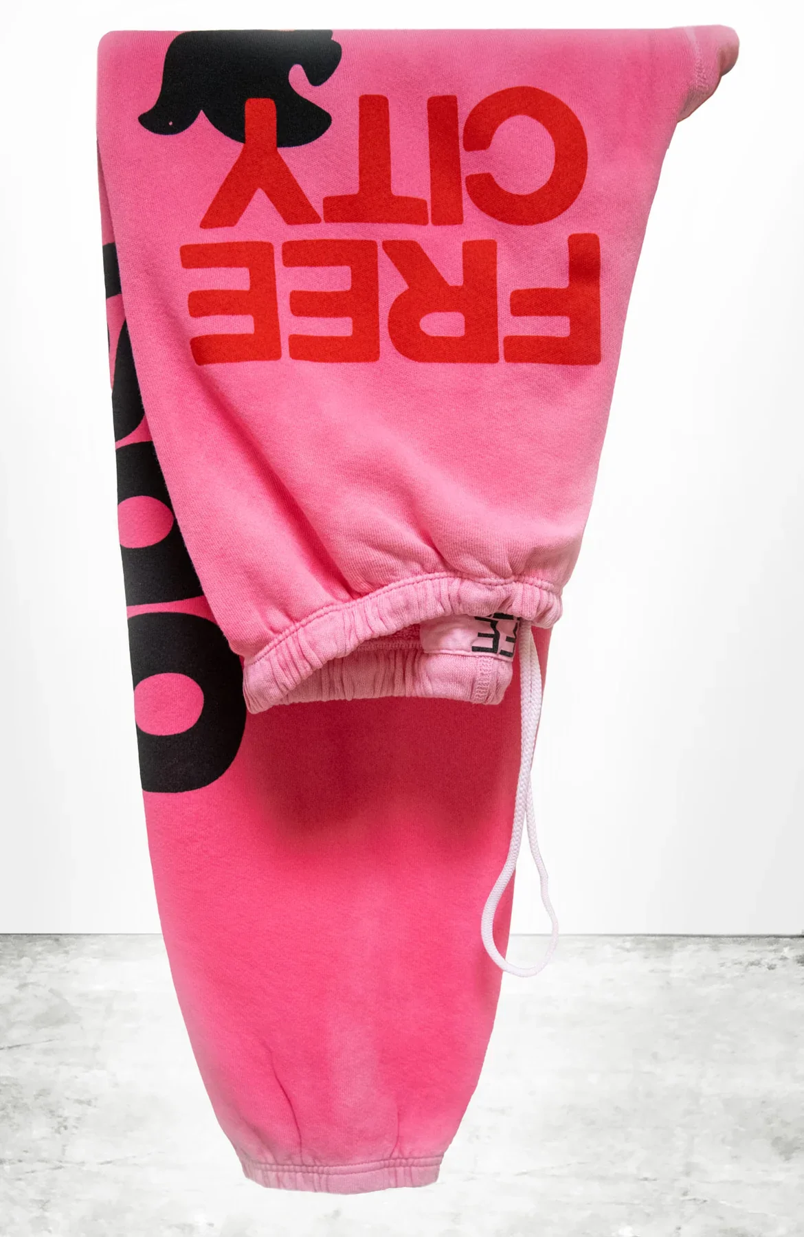 FREECITY LETSGO OG SUPERVINTAGE SWEATPANT- PINK PLANT