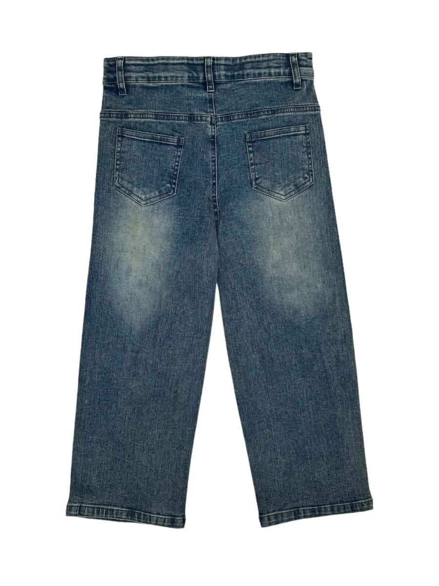 GIRLS CRYSTAL SPARKLE JEANS - Image 2