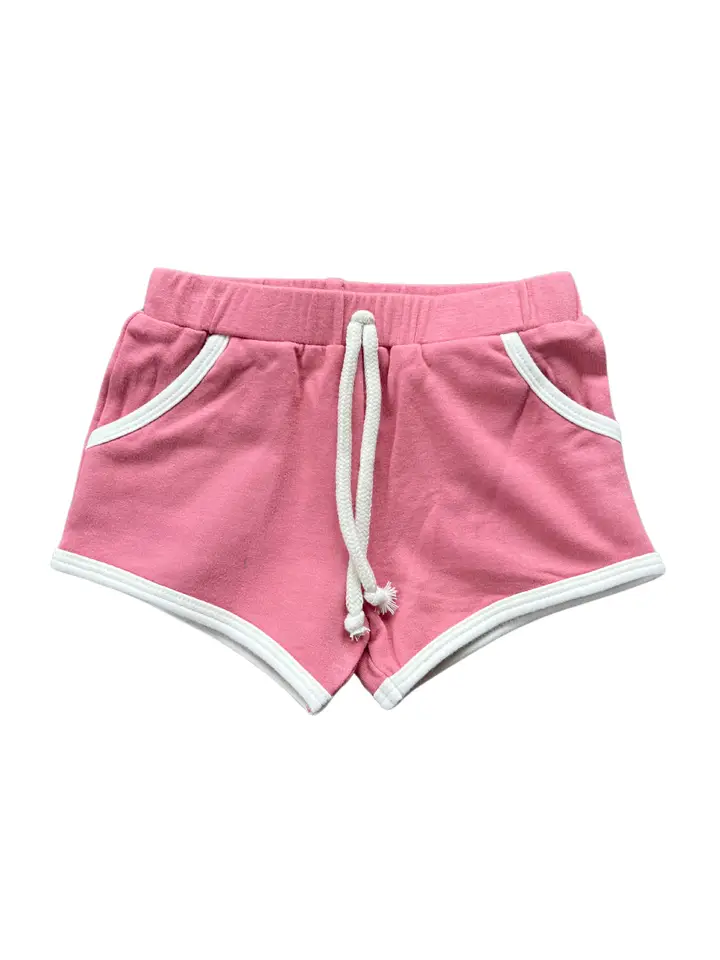 GIRLS DESERT ROSE RETRO SHORTS