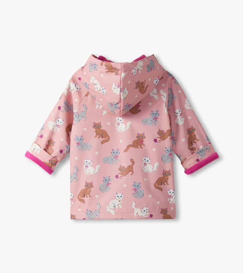 GIRLS LITTLE KITTIES RAINCOAT - Image 2