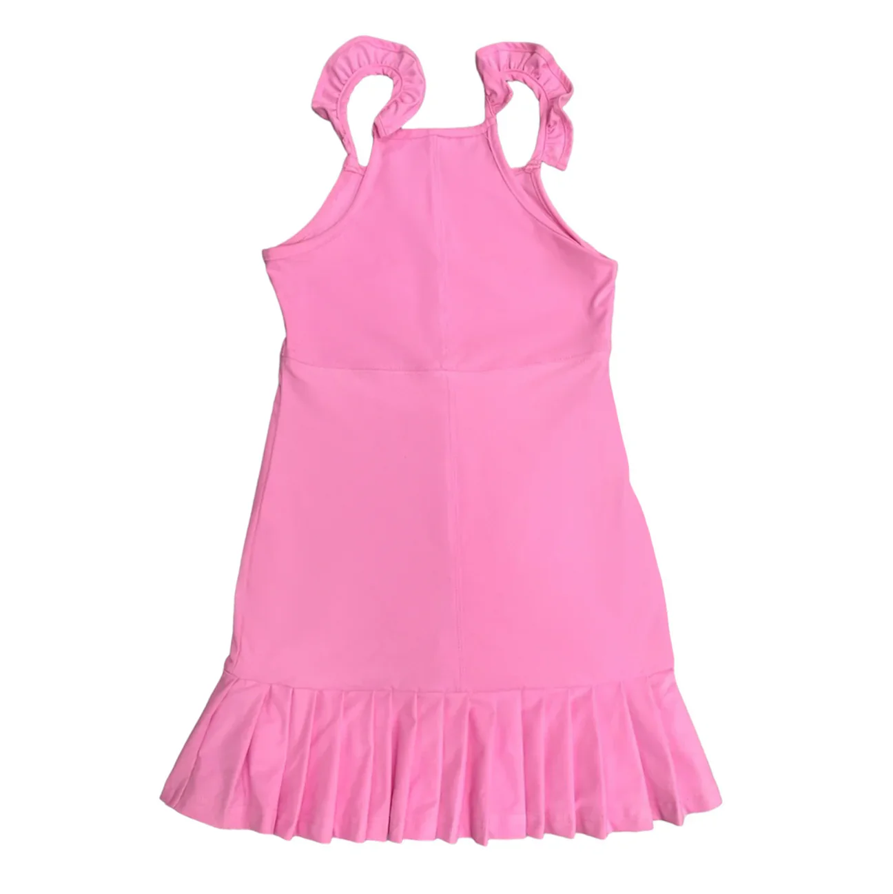 GIRLS PINK TENNIS MINI DRESS