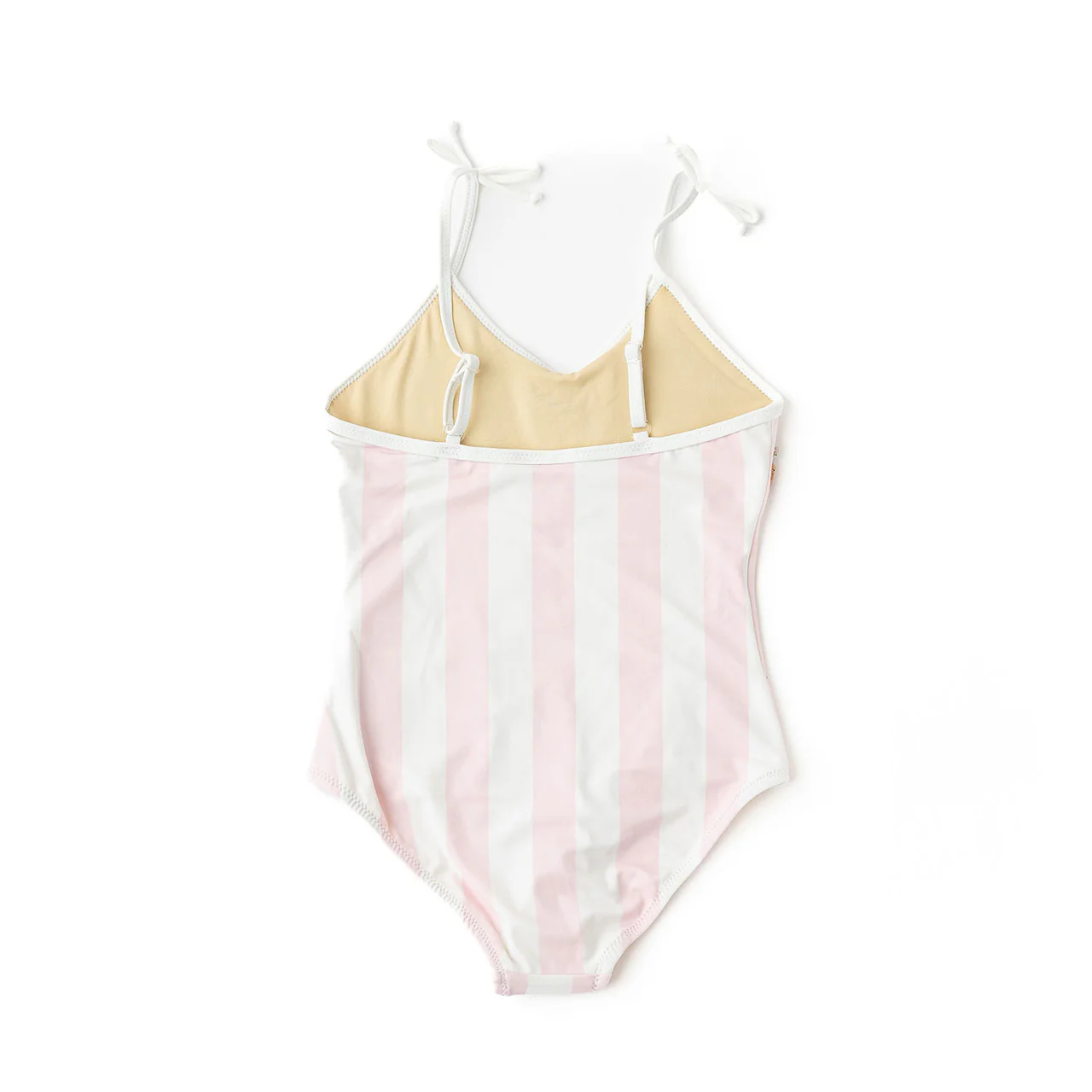 GIRLS STRAWBERRY SEQUIN STRIPE BATHING SUIT - Image 3