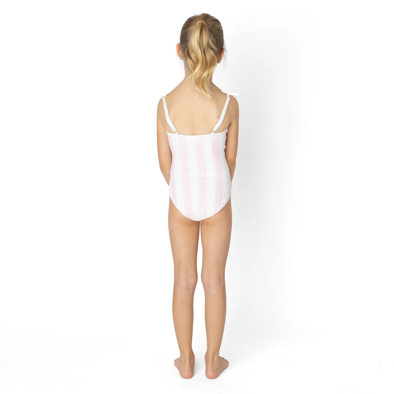 GIRLS STRAWBERRY SEQUIN STRIPE BATHING SUIT - Image 5
