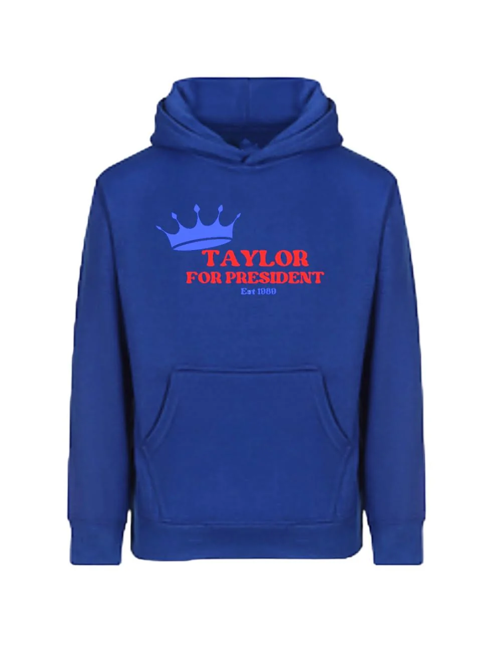 GIRLS TAYLOR FOR PRESIDENT HOODIE
