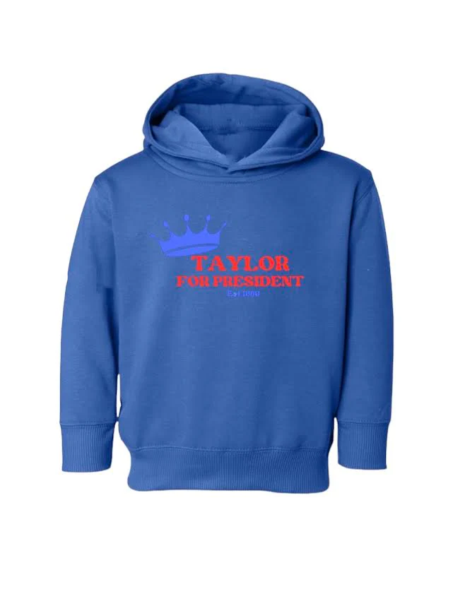 GIRLS TAYLOR FOR PRESIDENT HOODIE - Image 2