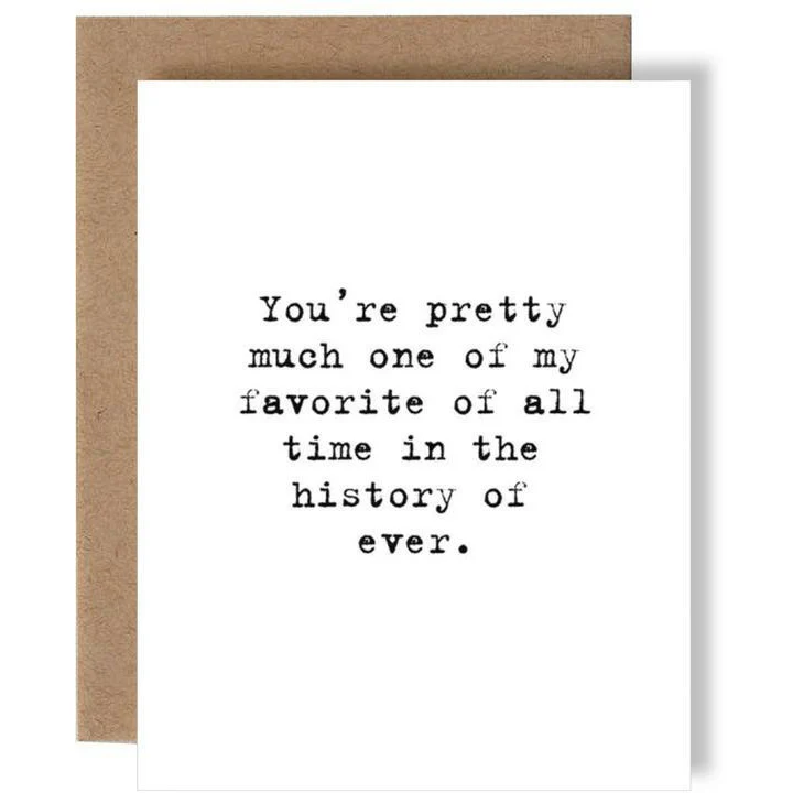 HISTORY OF EVER CARD
