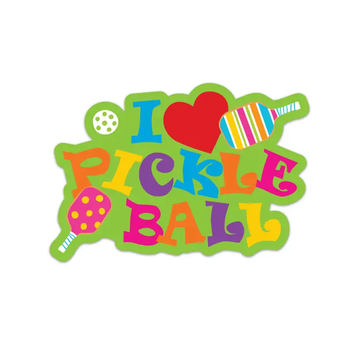 I LOVE PICKLEBALL MAGNET