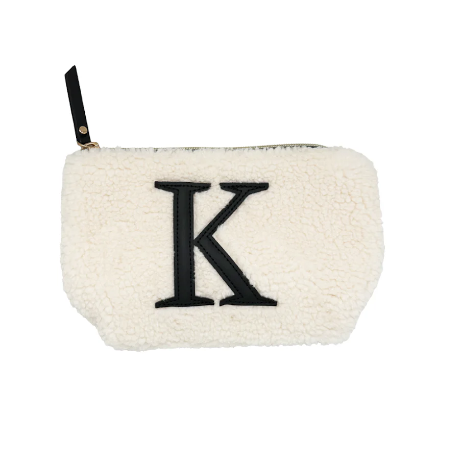 K INITIAL SHERPA POUCH