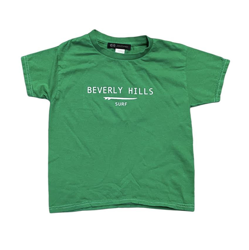 KIDS BEVERLY HILLS SURF GREEN T-SHIRT