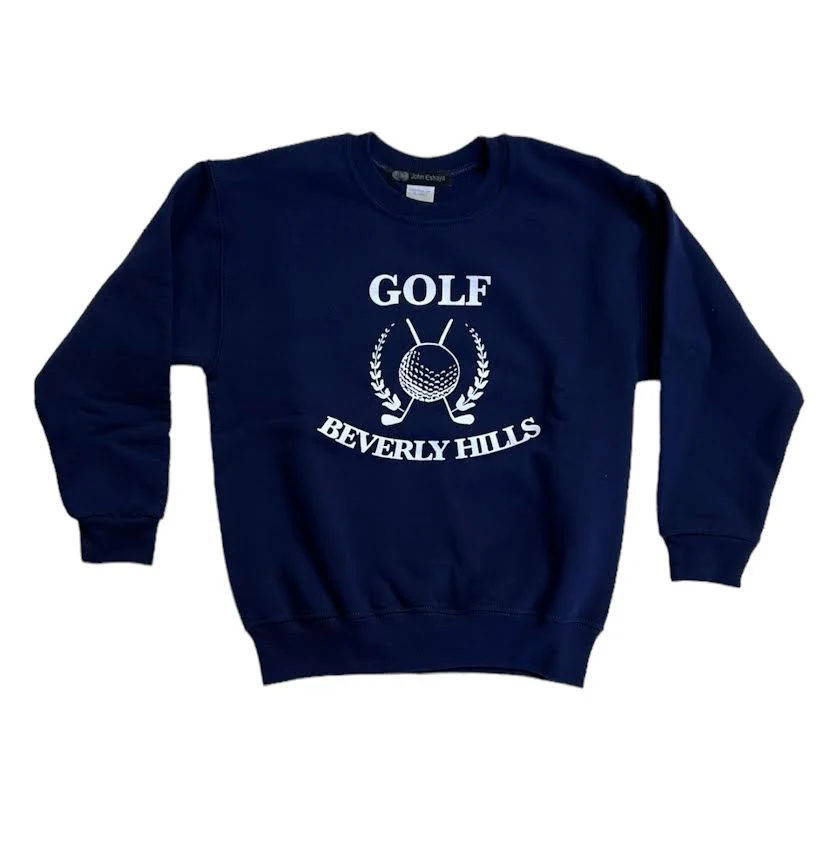 KIDS GOLF NAVY SWEATSHIRT