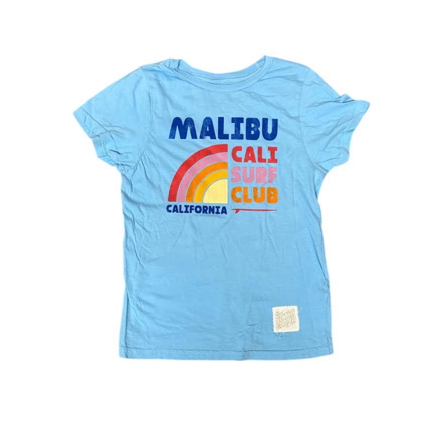 KIDS MALIBU SURF CLUB BLUE T-SHIRT