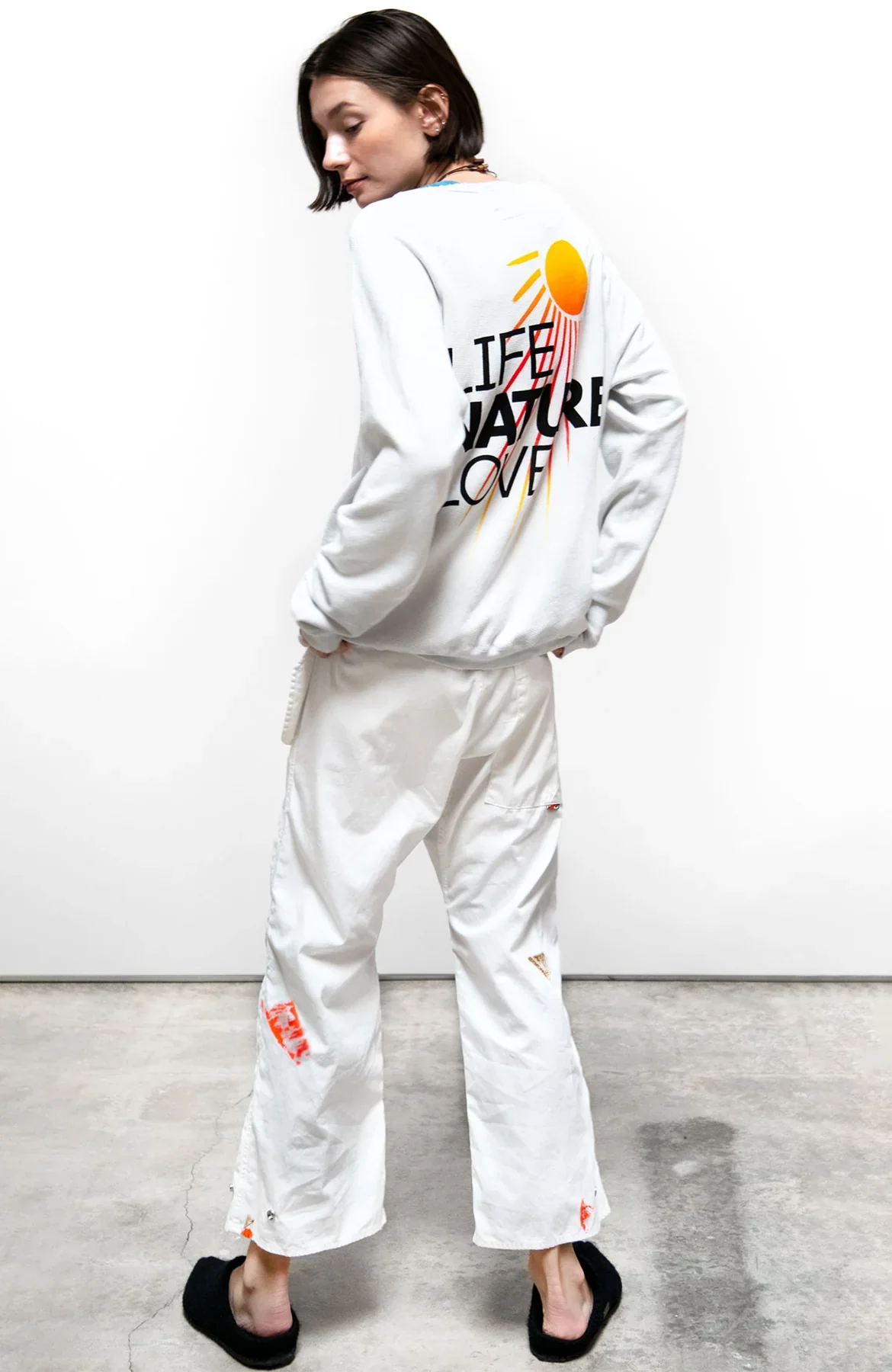 LNLSUN SUPERYUMM BIGGIE RAGLAN - CHALK GLASS - Image 2