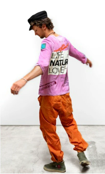 LOOKOUT MTN CYNKID HOMAGE SV HOMECUTSTUD PRNT2 T - PINKDUST POWDER