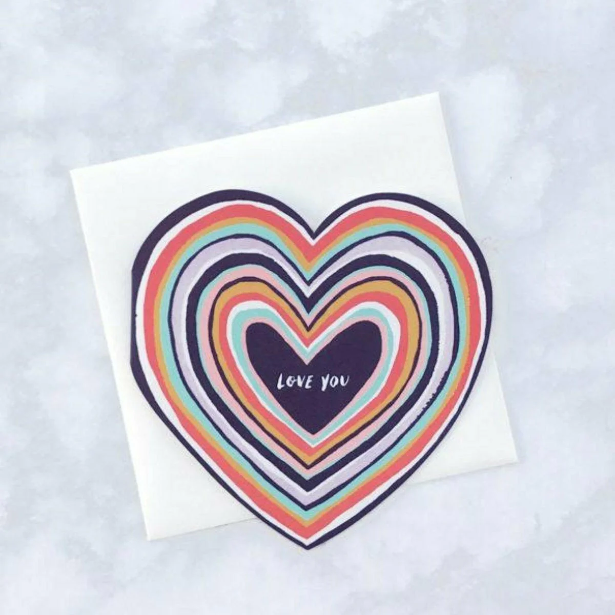 LOVE YOU HEART CARD