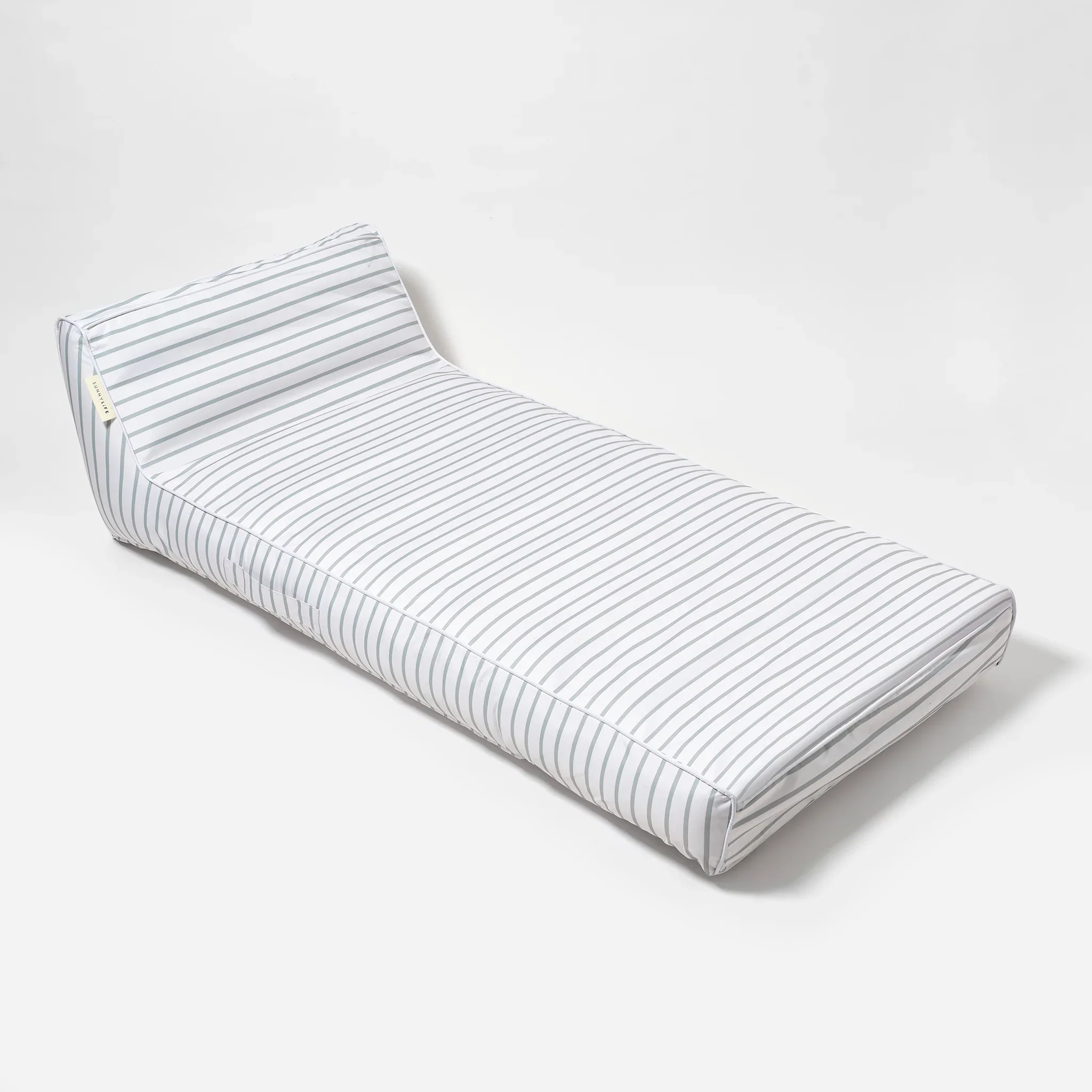 LUXE LIE-ON LA PALMA SAGE STRIPE LOUNGER - Image 2