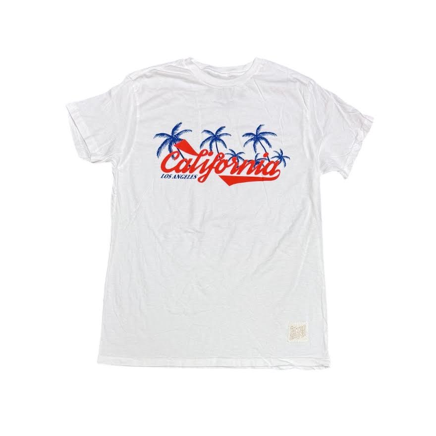 MENS CALIFORNIA CALIFORNIA PALM TREE T-SHIRT