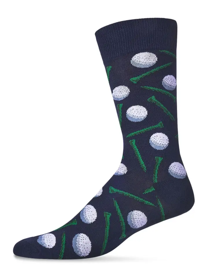 MENS NAVY GOLF SOCKS