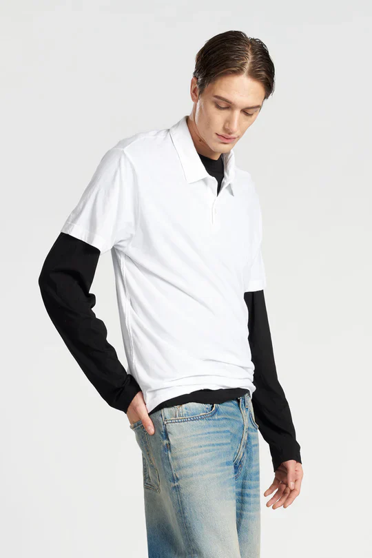 MENS WHITE CLASSIC POLO