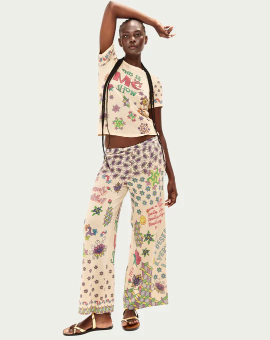 MICHELLE WIDE LEG KNIT PANTS